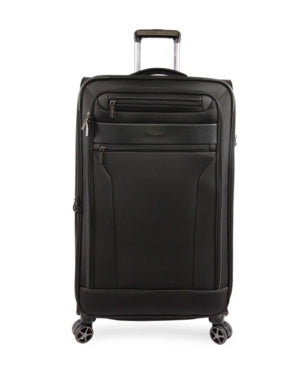 Brookstone Harbor Spinner Luggage, Black, 29 INCH - Bellso